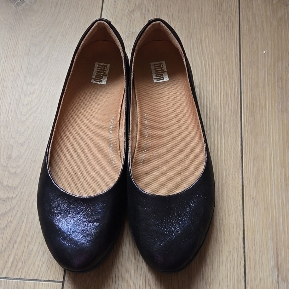 FITTFLOP Superballerina Glitzy Ballet Flat size 7.5